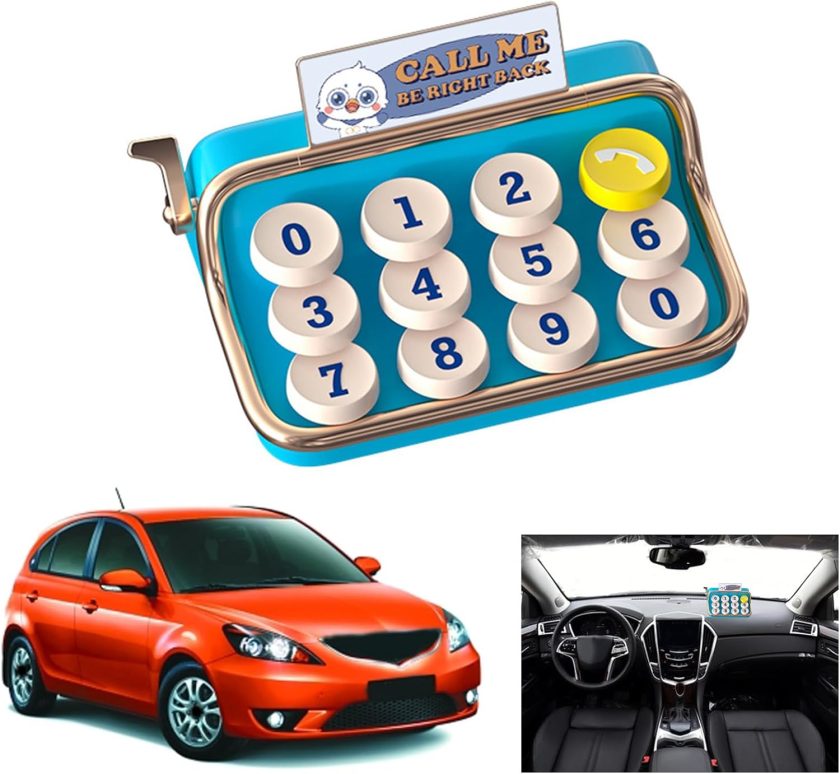 Phone Number Plates for Cars 1pc - Image 3