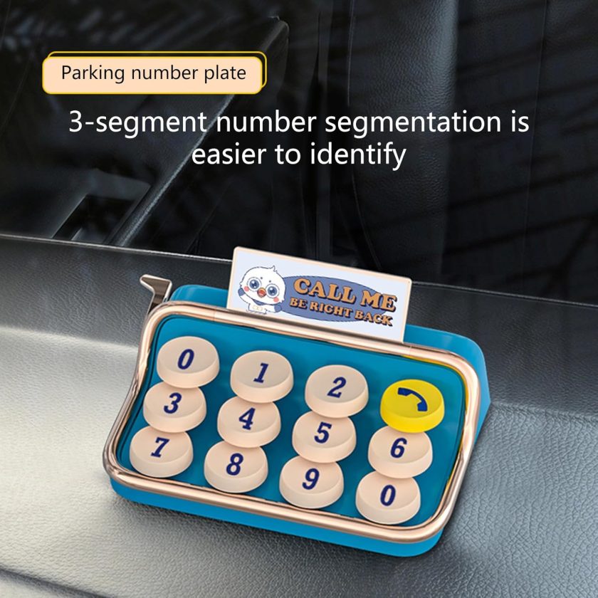 Phone Number Plates for Cars 1pc - Image 7