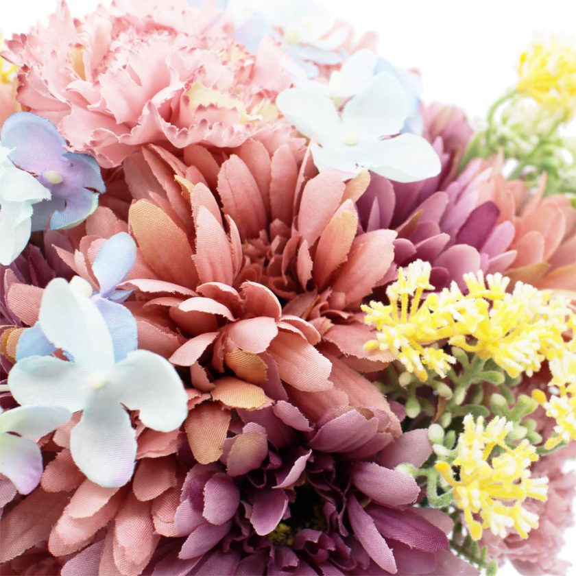 Artificial Flower Bouquets with Vase 12 inches - Image 22