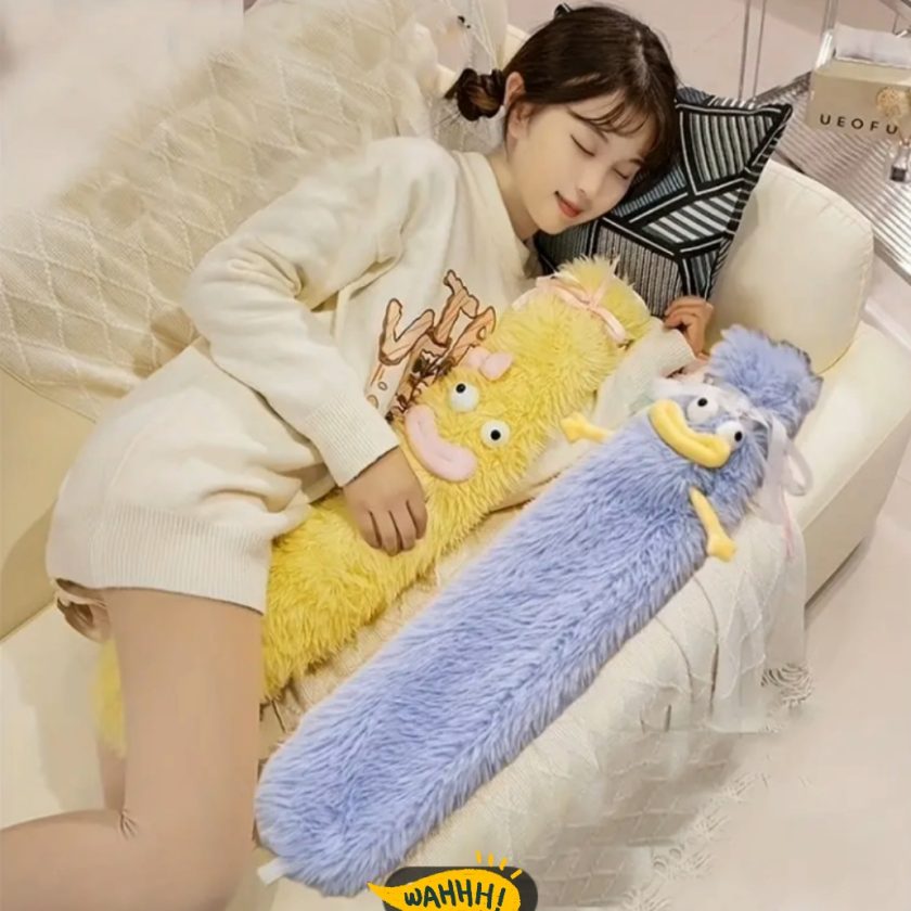 Long Plush Hot Water Bottles 1pc - Image 3