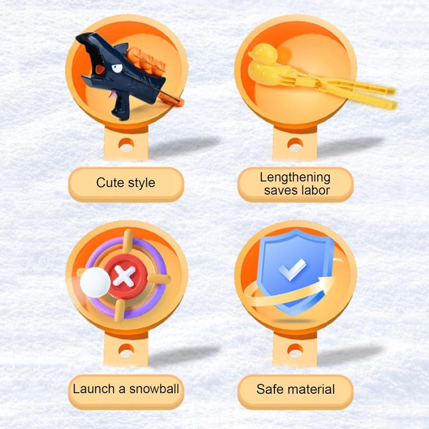 Shark Snowball Shooters 1pc - Image 8
