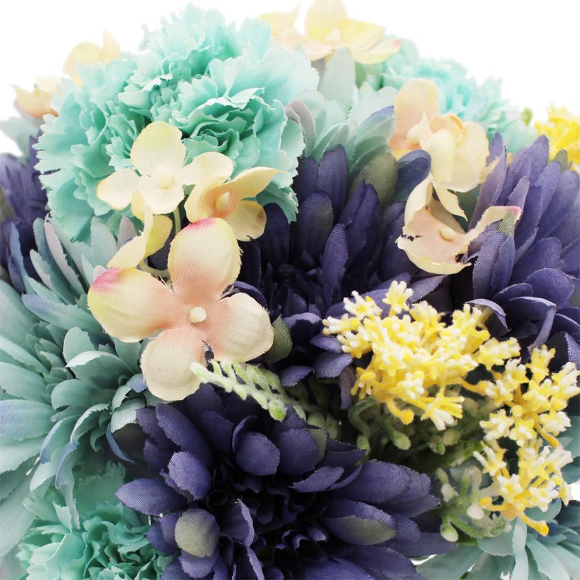 Artificial Flower Bouquets with Vase 12 inches - Image 10