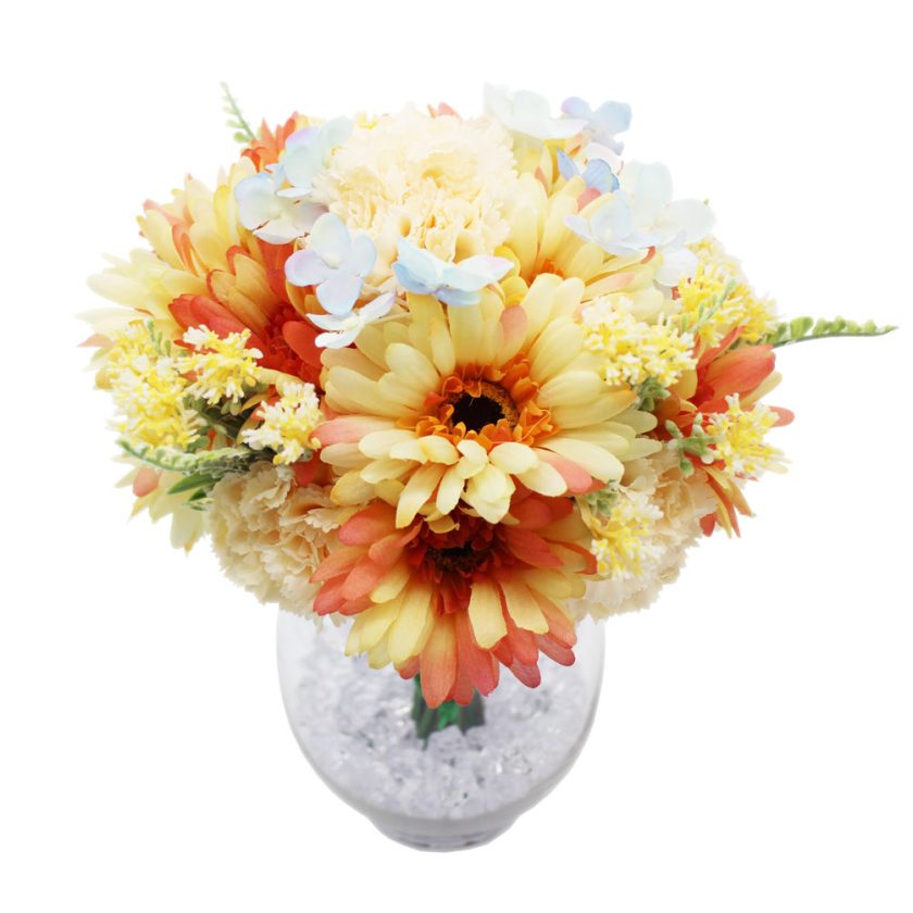 Artificial Flower Bouquets with Vase 12 inches - Image 11