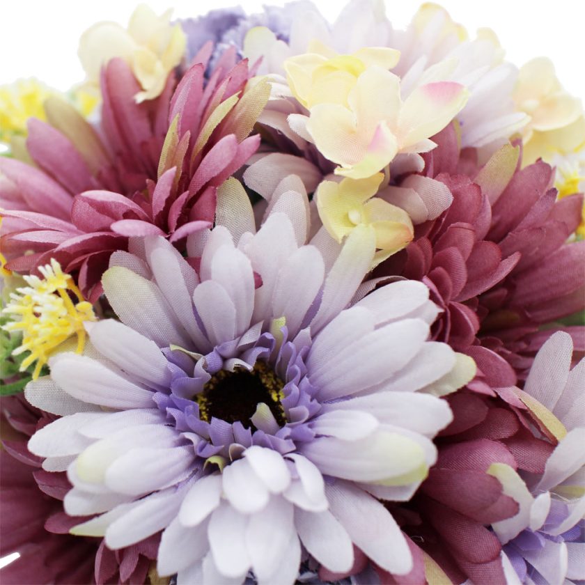 Artificial Flower Bouquets with Vase 12 inches - Image 18