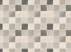 #14 Beige-Brown Checkered Tiles