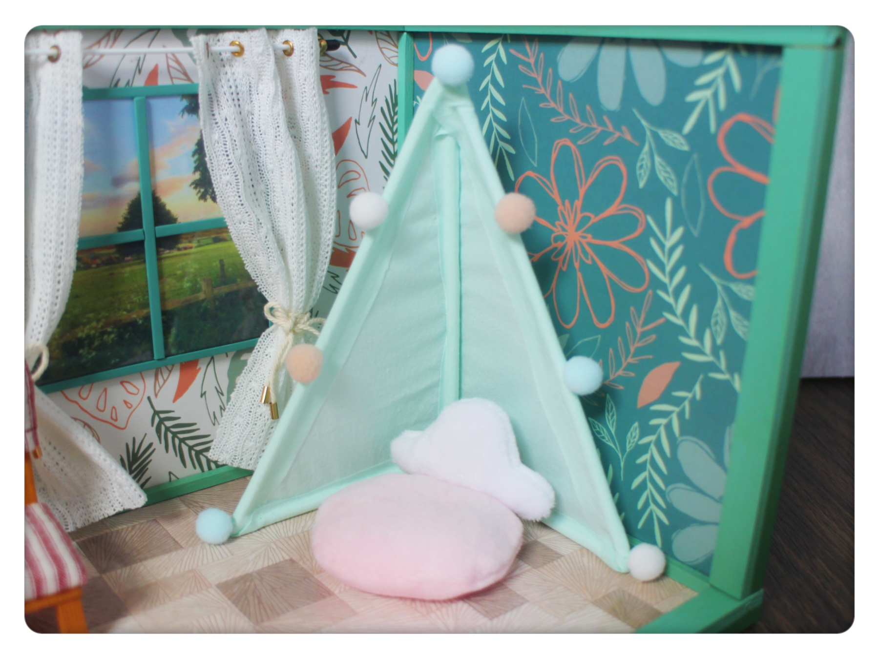 Living Room Dollhouse Set NT009 - Image 10