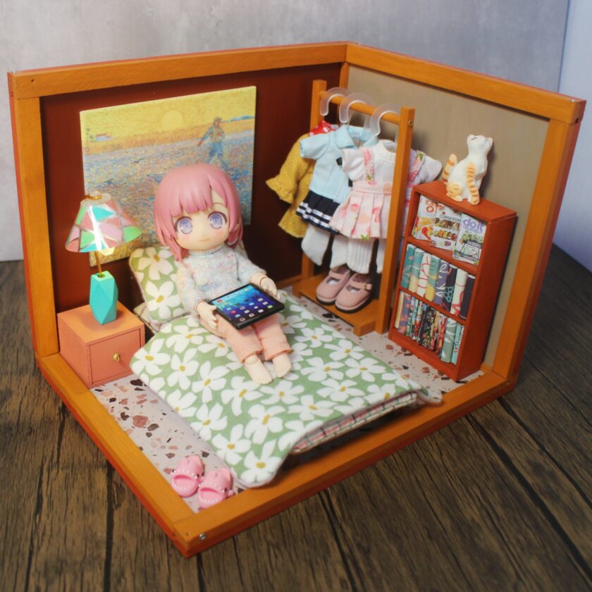 Bedroom Dollhouse Set NT022
