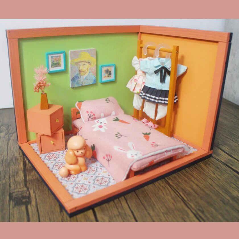 Bedroom Dollhouse Set NT033 - Image 2