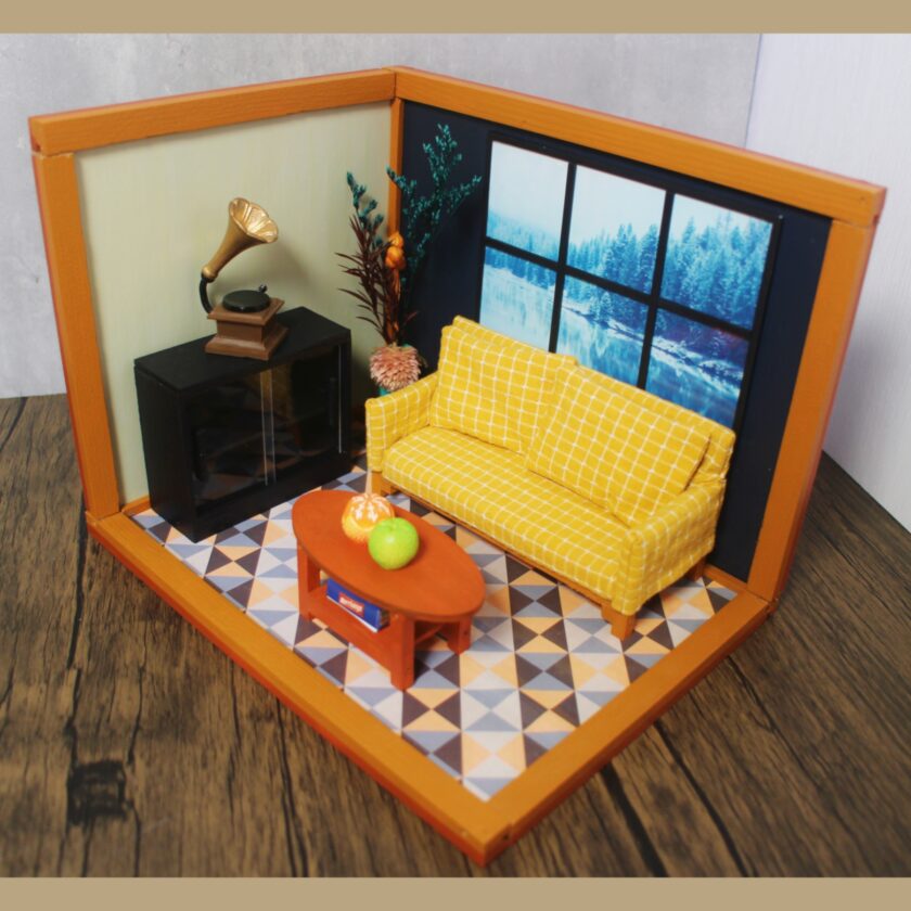 Living Room Dollhouse Set NT030 - Image 2