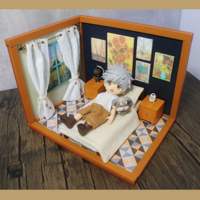 Bedroom Dollhouse Set NT028