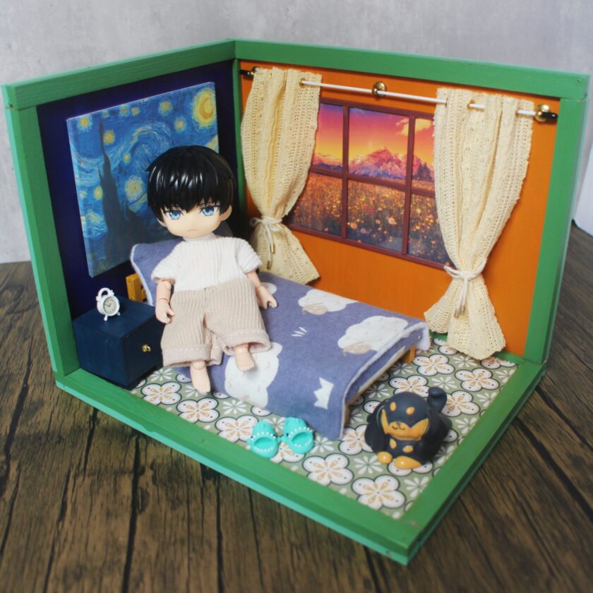 Bedroom Dollhouse Set NT027