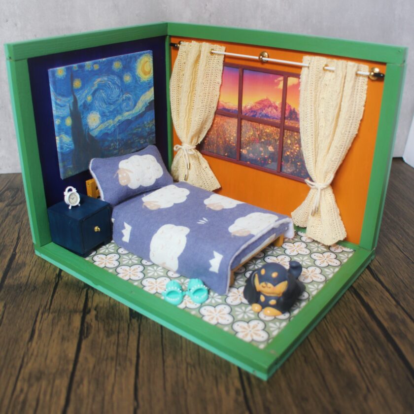 Bedroom Dollhouse Set NT027 - Image 2