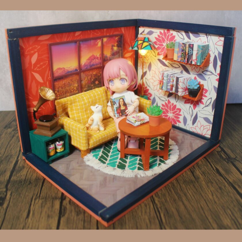 Living Room Dollhouse Set NT026
