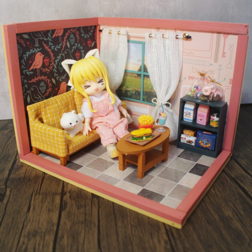 Living Room Dollhouse Set NT021