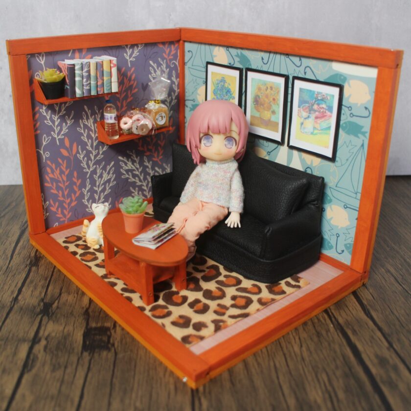 Living Room Dollhouse Set NT020