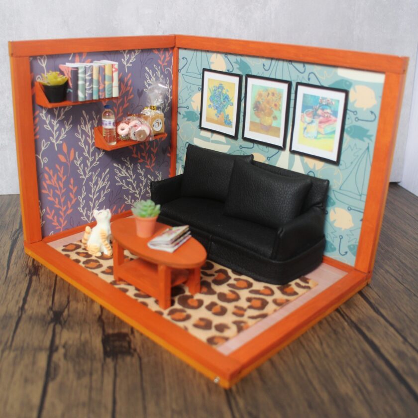 Living Room Dollhouse Set NT020 - Image 2