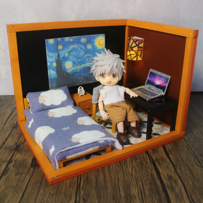 Bedroom Dollhouse Set NT018