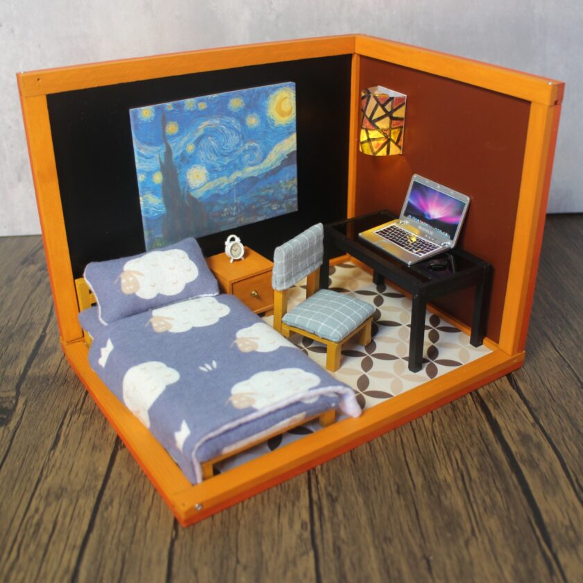 Bedroom Dollhouse Set NT018 - Image 2