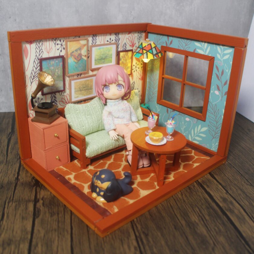 Living Room Dollhouse Set NT007
