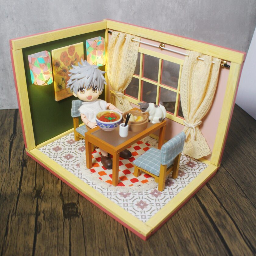Dining Room Dollhouse Set NT017