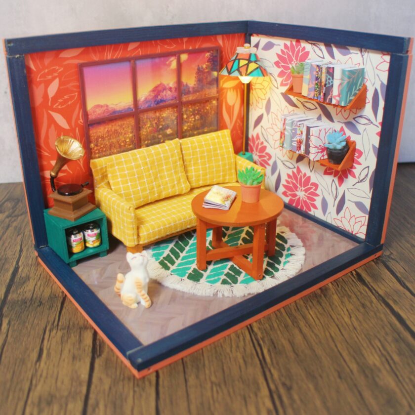 Living Room Dollhouse Set NT026 - Image 2