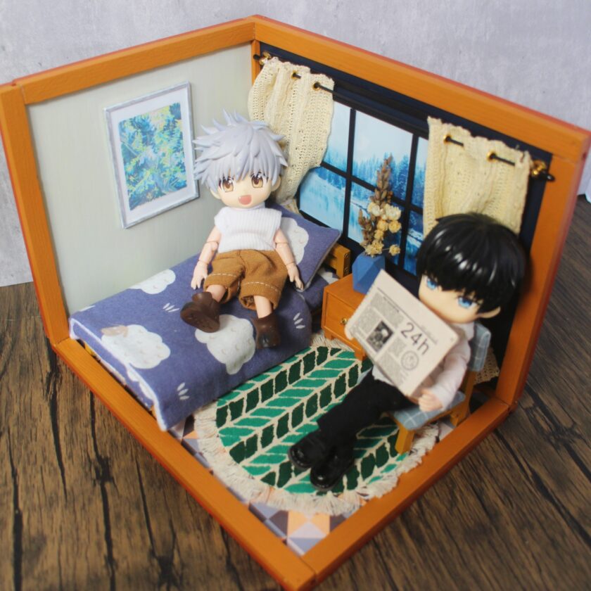 Bedroom Dollhouse Set NT032