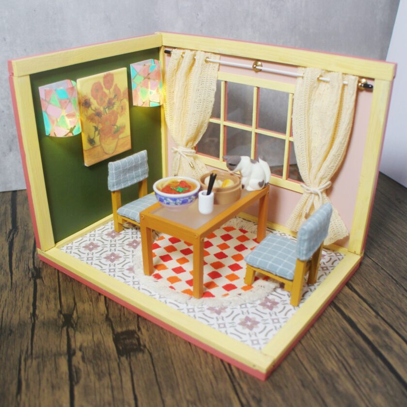 Dining Room Dollhouse Set NT017 - Image 2