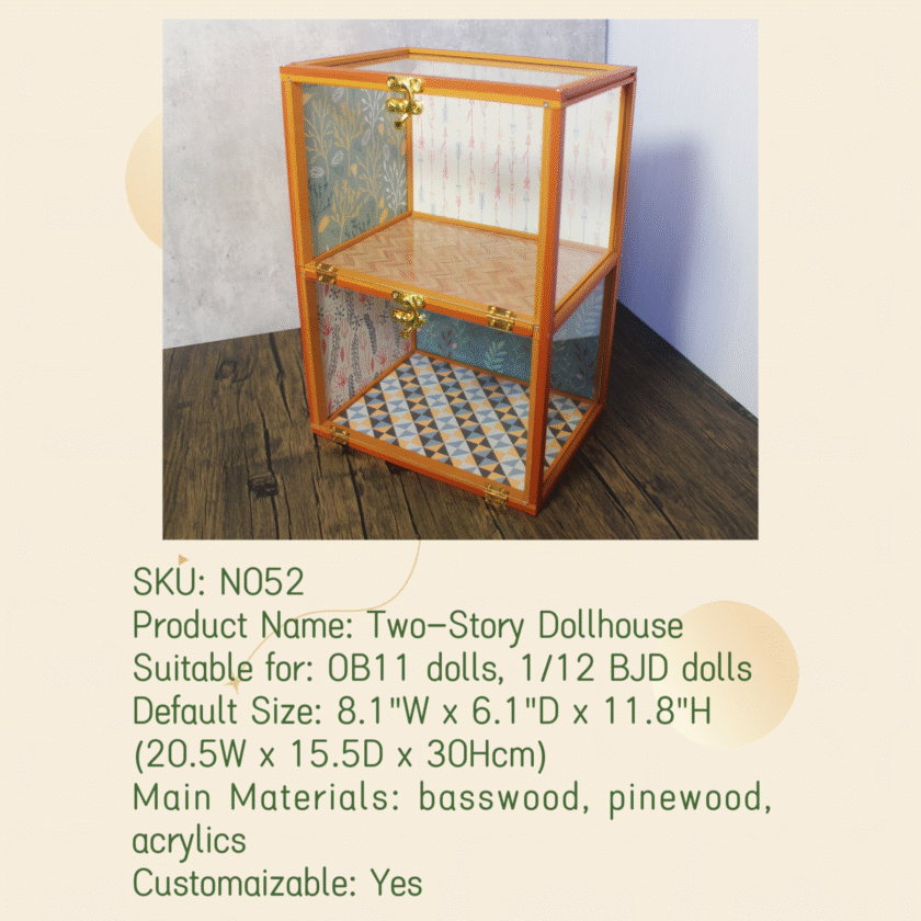 Two-Story Dollhouse 1pc - Image 2