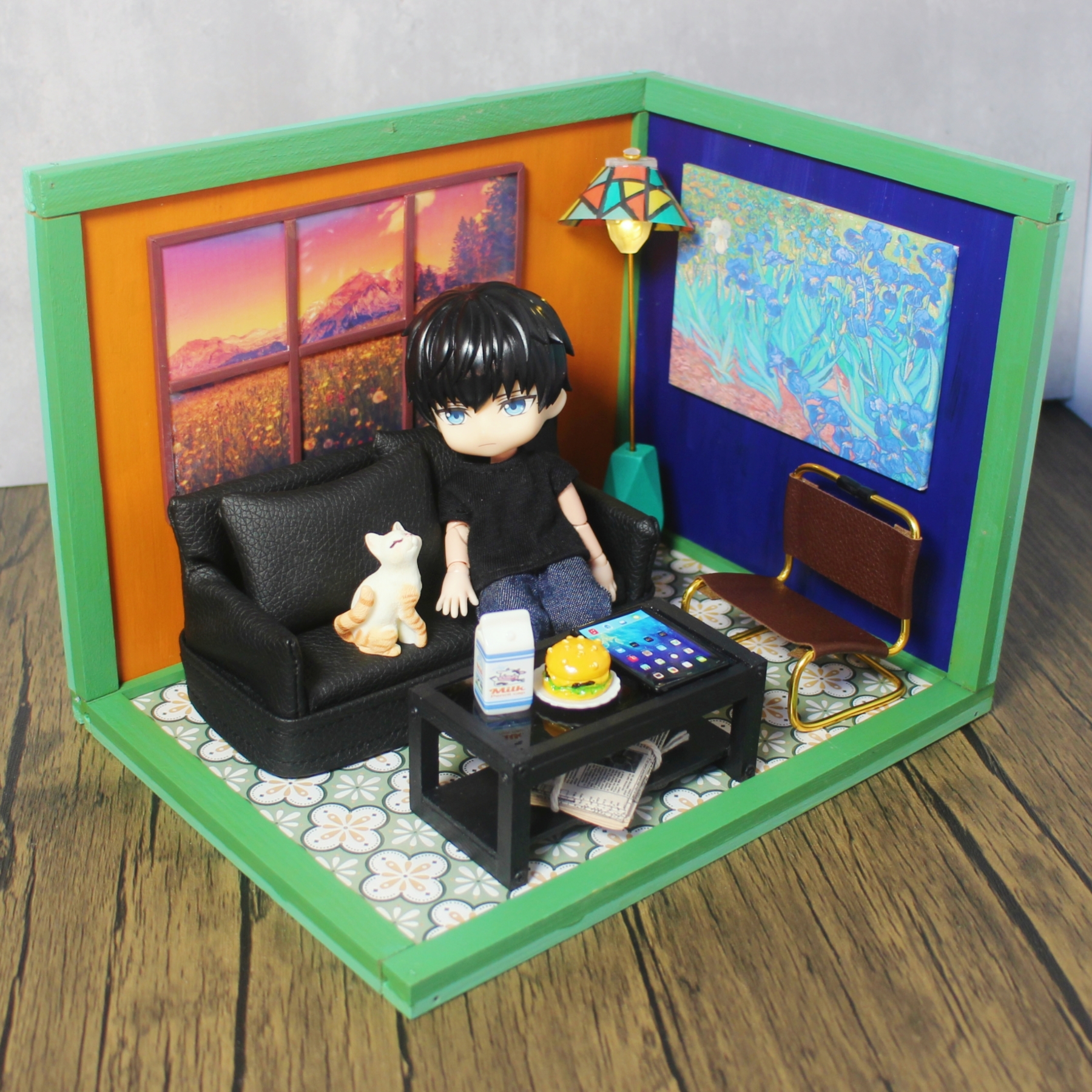 Living Room Dollhouse Set NT038