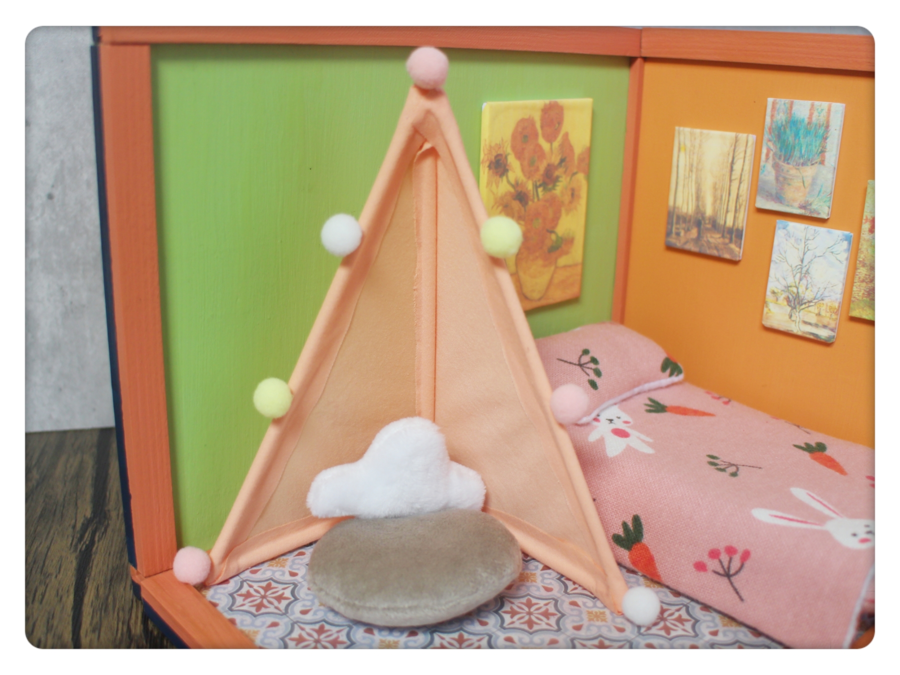 Bedroom Dollhouse Set NT011 - Image 9