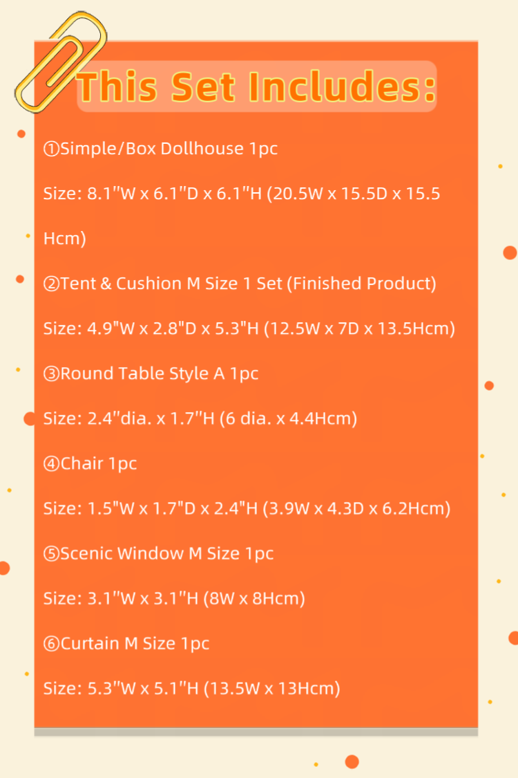 Living Room Dollhouse Set NT009 - Image 4