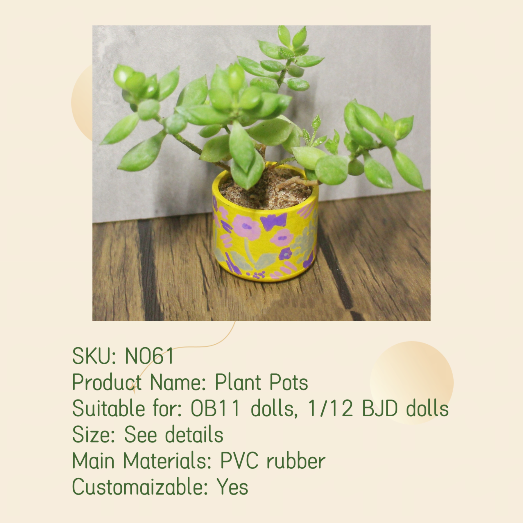 Plant Pots 1pc - Image 2