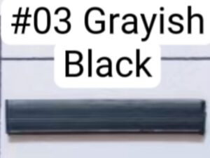 #03 Grayish Black