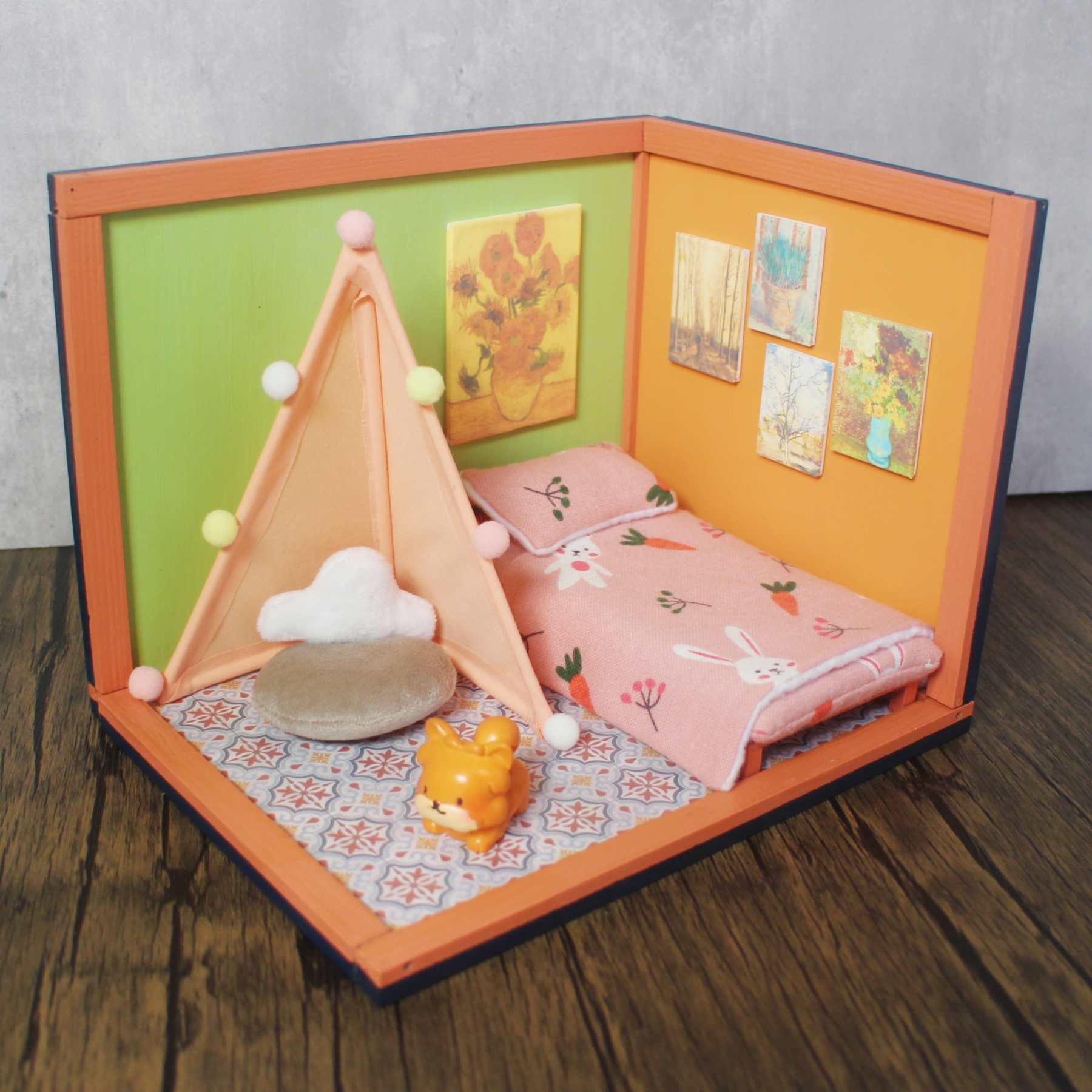 Bedroom Dollhouse Set NT011 - Image 2