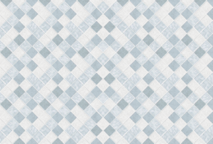 #11 Gray-Blue Checkered Tiles